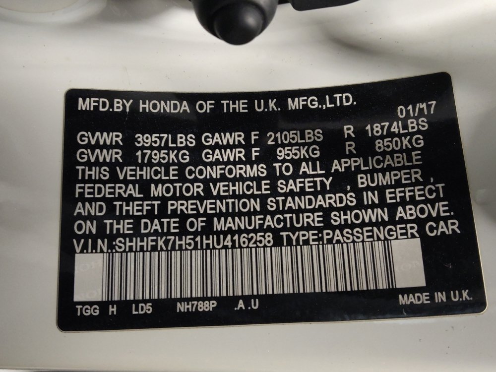 Used 2017 Honda Civic EX image 33