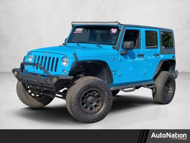 Used 2018 Jeep Wrangler Unlimited Sport w/ Connectivity Group image 1