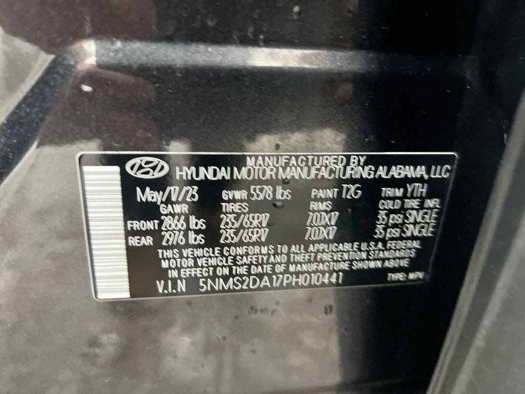 Used 2023 Hyundai Santa Fe Blue AWD/4WD image 28