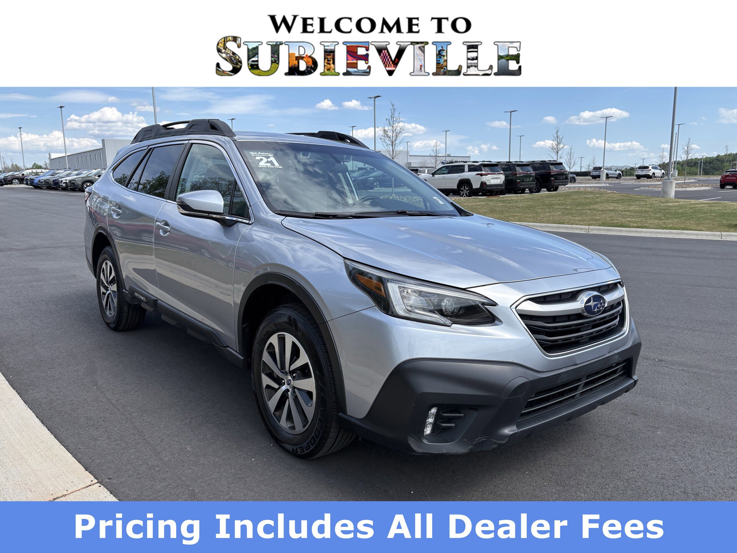 Used 2021 Subaru Outback Premium AWD/4WD image 1