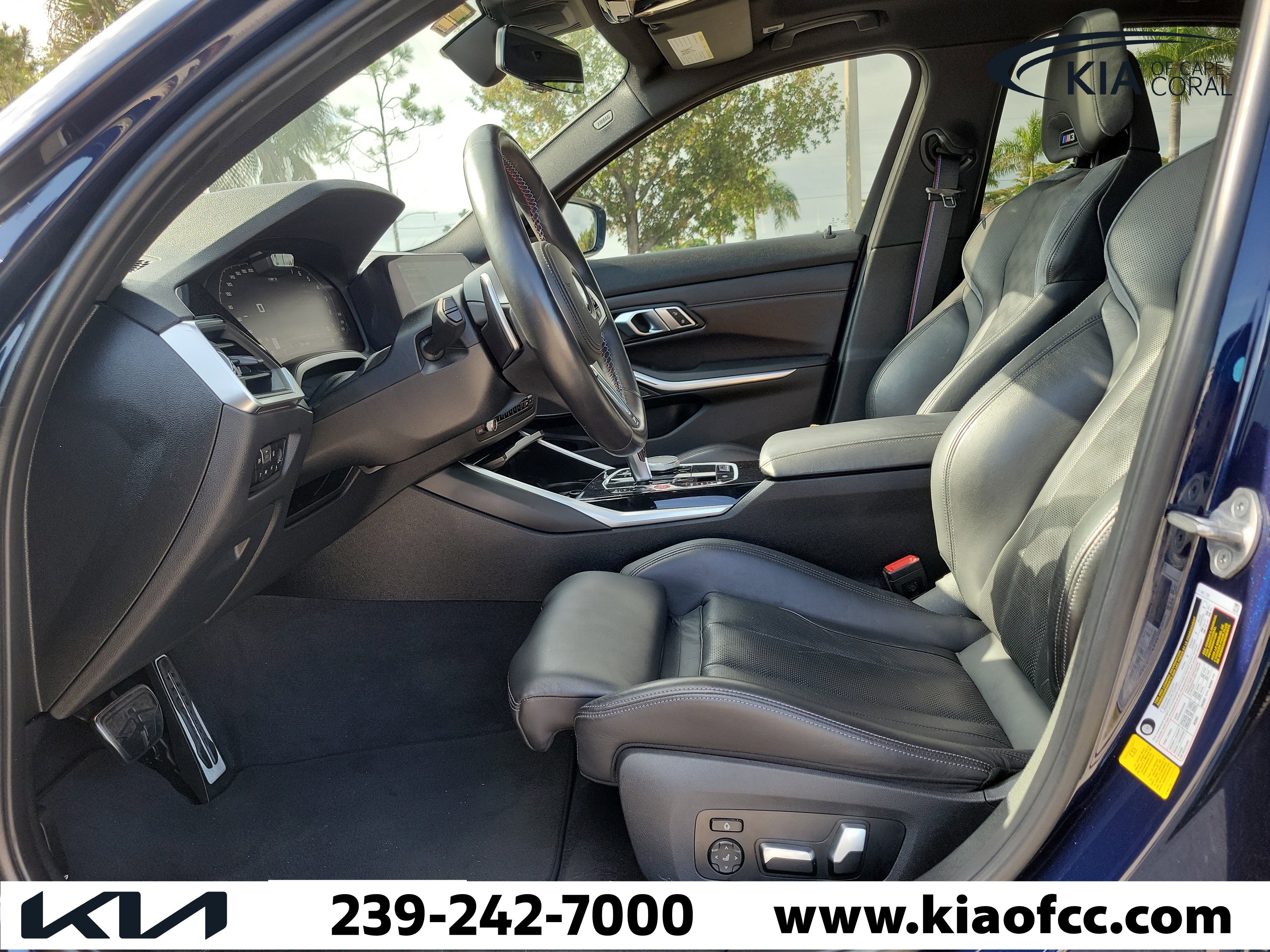 Used 2021 BMW M3 Competition w/ Executive Package RWD image 25