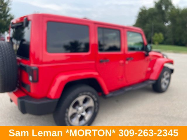 Used 2017 Jeep Wrangler Unlimited Sahara w/ Connectivity Group AWD/4WD image 3