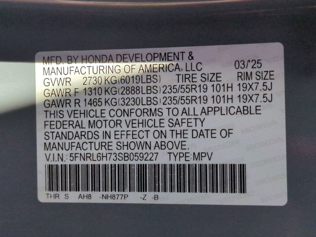 Used 2025 Honda Odyssey Sport-L image 36