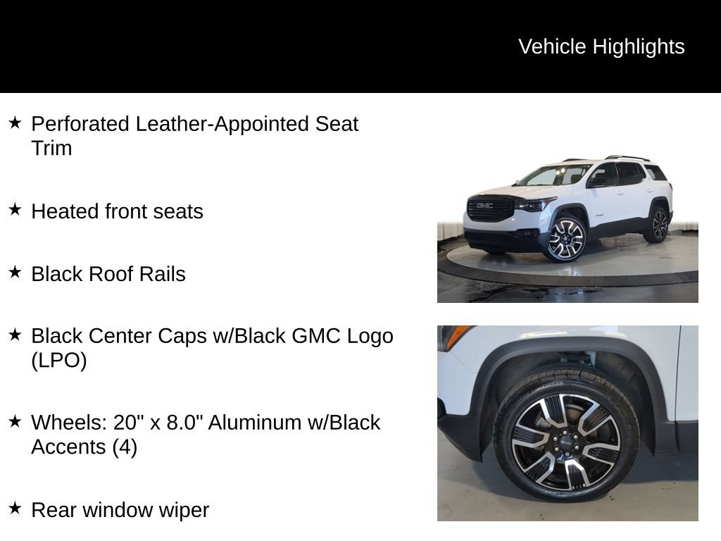 Used 2019 GMC Acadia SLT w/ Black Edition FWD image 32