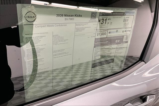 New 2026 Nissan Kicks SV image 34