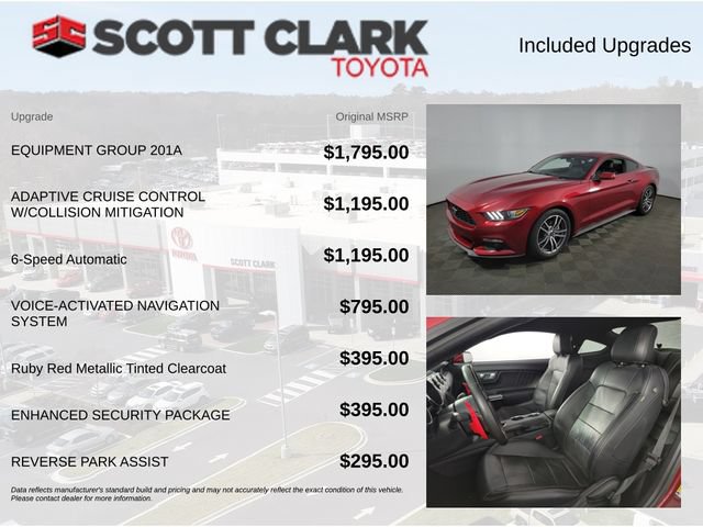 Used 2015 Ford Mustang Premium w/ Equipment Group 201A RWD image 4