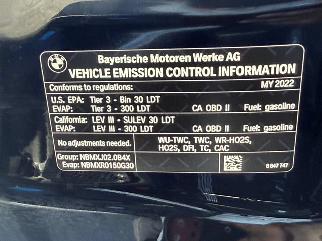 Used 2022 BMW X3 sDrive30i RWD image 24