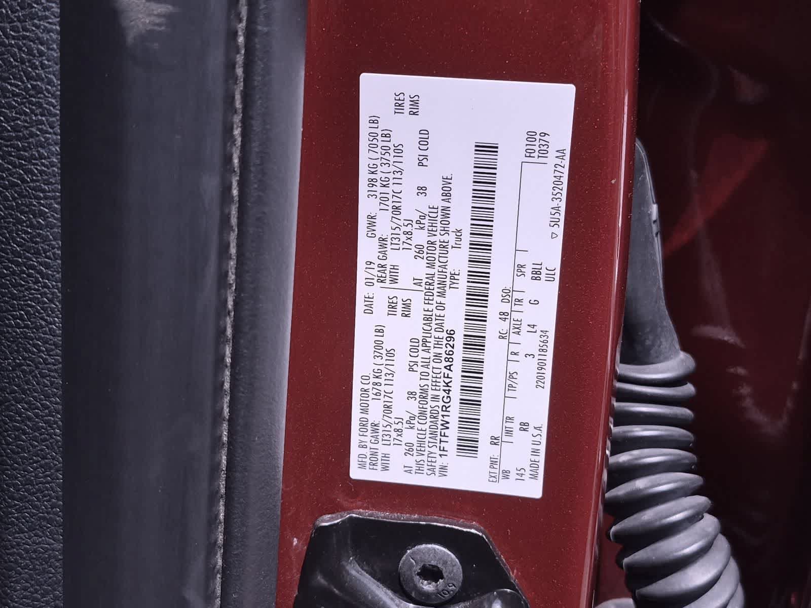 Used 2019 Ford F150 Raptor w/ Equipment Group 802A Luxury AWD/4WD image 36
