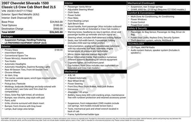 Used 2007 Chevrolet Silverado 1500 LS RWD image 14