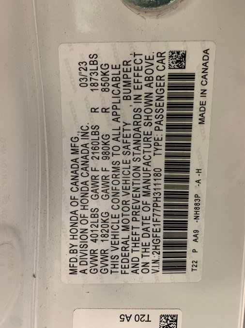 Used 2023 Honda Civic EX image 58