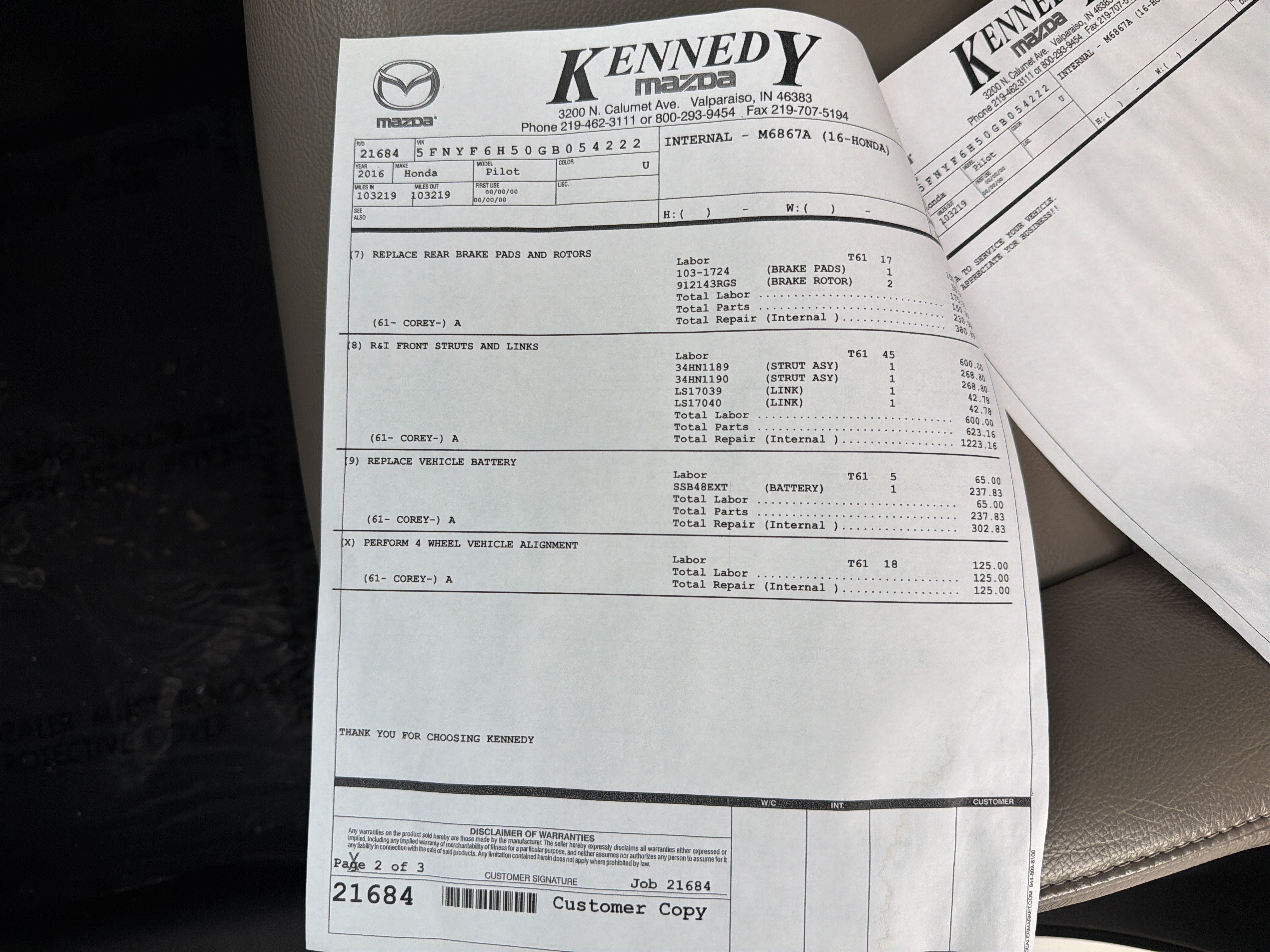 Used 2016 Honda Pilot EX-L image 19