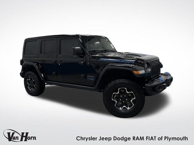 Used 2021 Jeep Wrangler Unlimited Rubicon 4xe w/ Steel Bumper Group