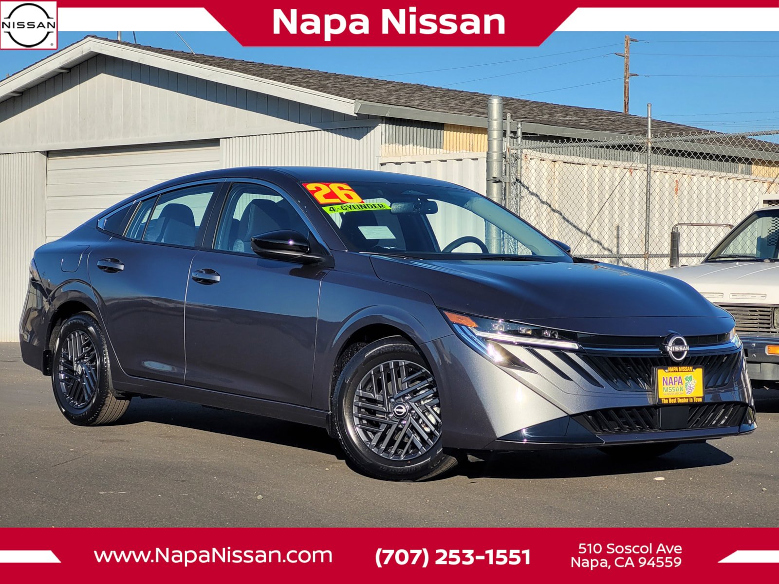 New 2026 Nissan Sentra SV w/ SV Convenience Package FWD image 1
