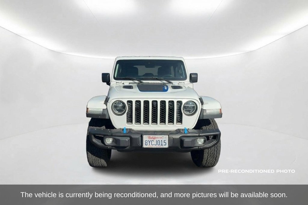 Used 2021 Jeep Wrangler Unlimited Rubicon 4xe w/ Steel Bumper Group AWD/4WD image 2