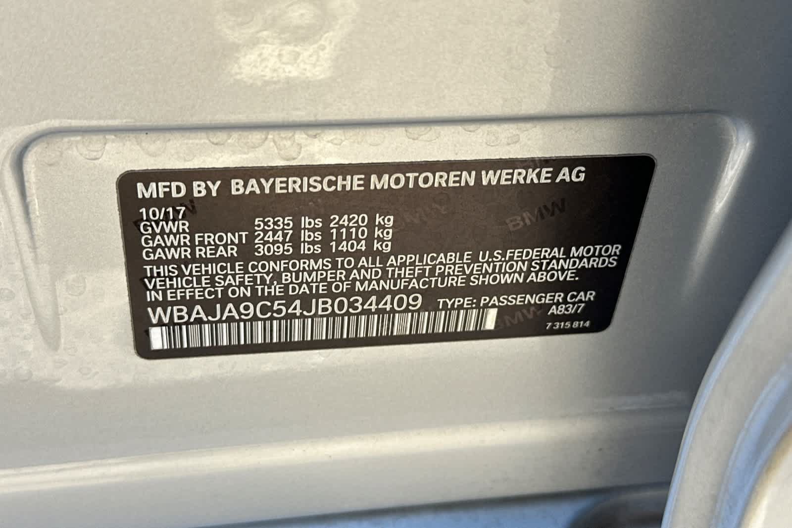 Used 2018 BMW 530e RWD image 28