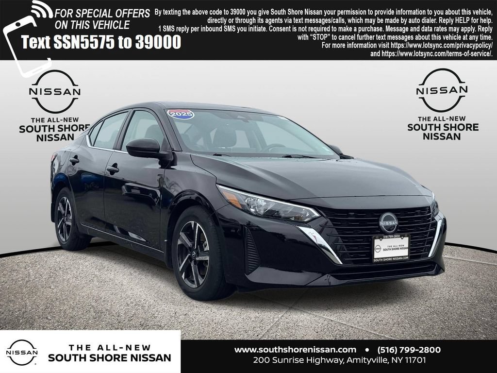 Used 2025 Nissan Sentra SV w/ All-Weather Package FWD image 1