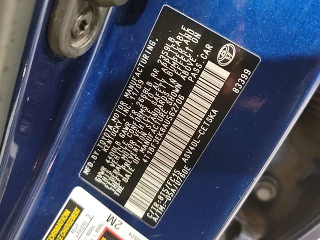 Used 2010 Toyota Camry SE FWD image 29