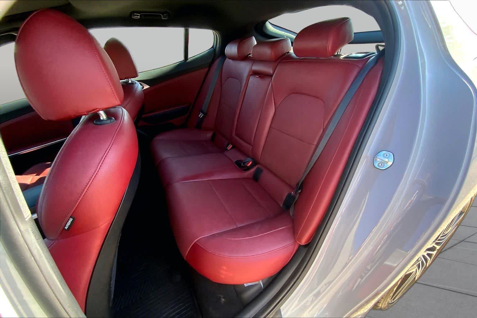 Used 2022 Kia Stinger GT1 w/ Red Interior Color Package RWD image 21