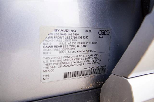 Used 2022 Audi Q5 2.0T Premium w/ Convenience Package AWD/4WD image 27