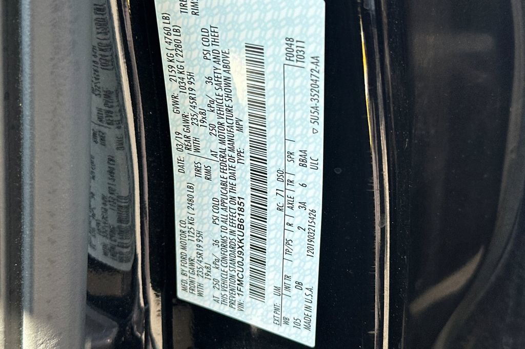 Used 2019 Ford Escape Titanium FWD image 31