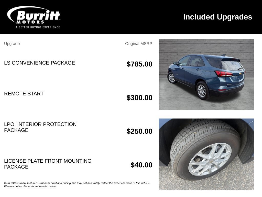 Used 2024 Chevrolet Equinox LS w/ LS Convenience Package AWD/4WD image 3