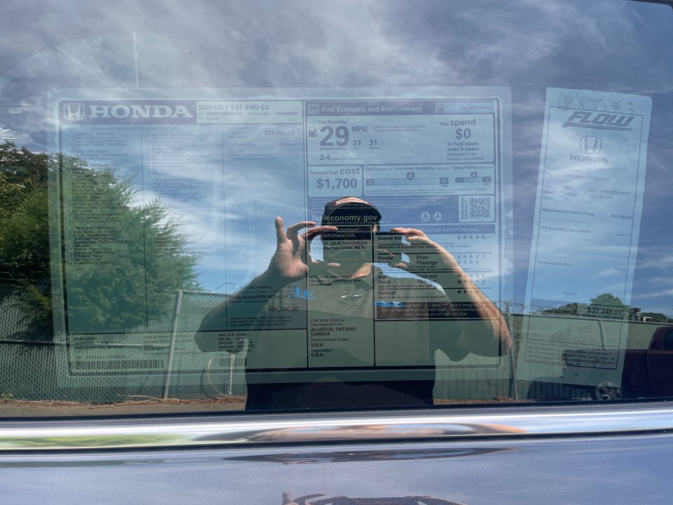 New 2026 Honda CR-V EX image 33