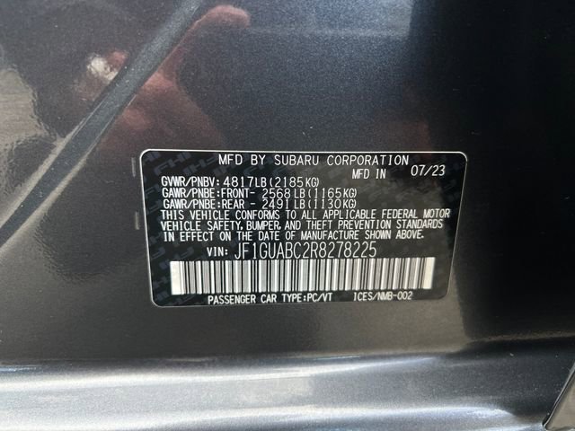Used 2024 Subaru Impreza 2.0i image 19