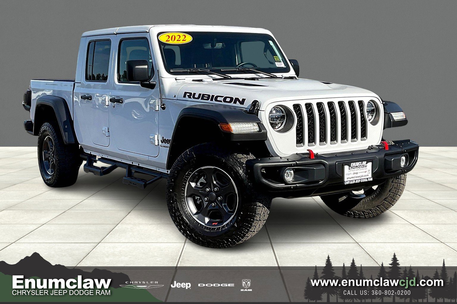 Certified 2022 Jeep Gladiator Rubicon w/ LED Lighting Group