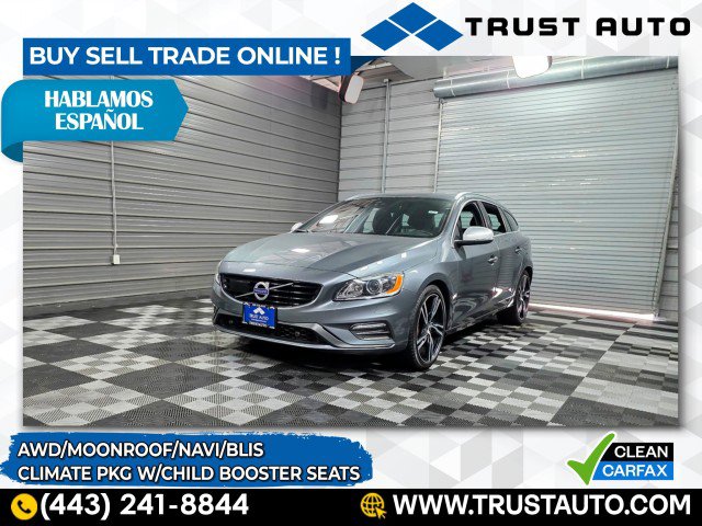 Used 2018 Volvo V60 T6 R-Design Platinum video 1