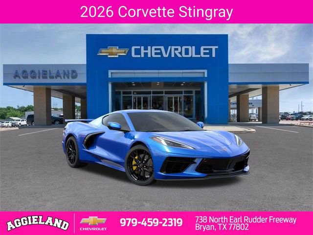 New 2026 Chevrolet Corvette Stingray Premium Cpe w/ 3LT image 1