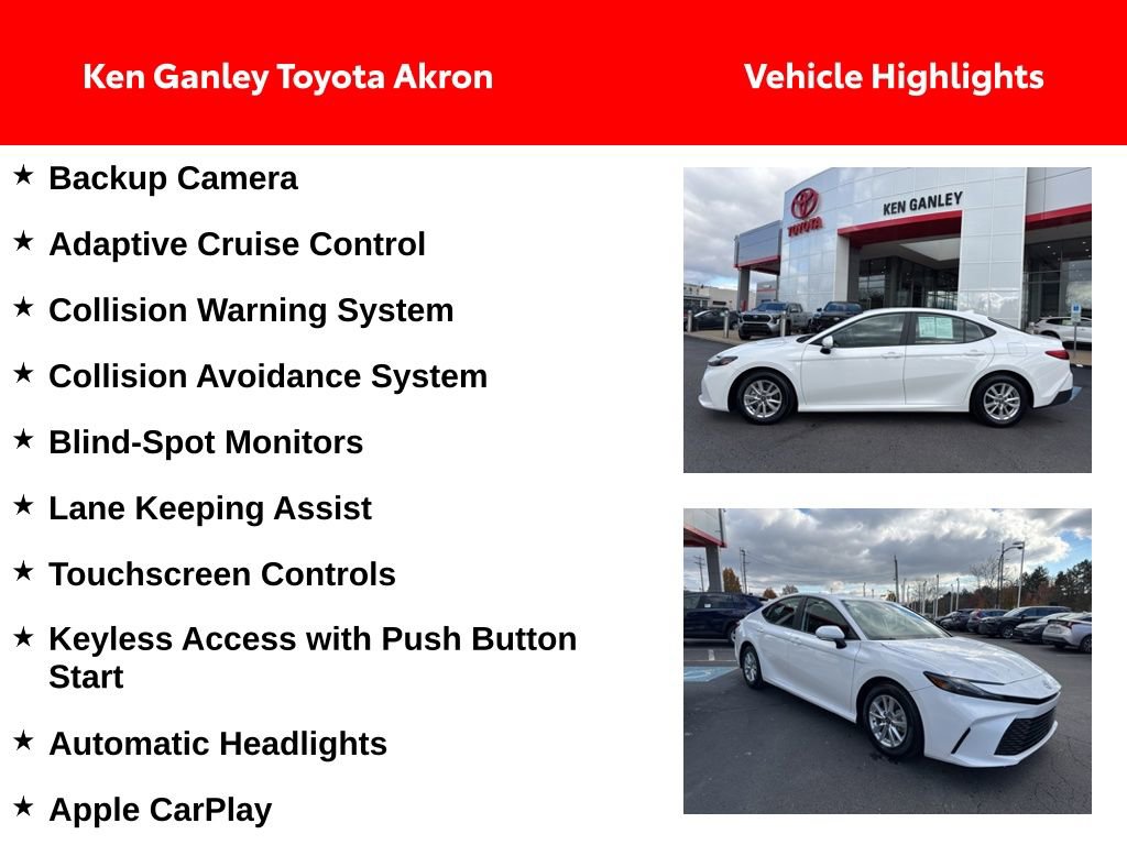 Used 2025 Toyota Camry LE image 2