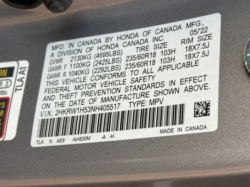 Used 2022 Honda CR-V EX image 43