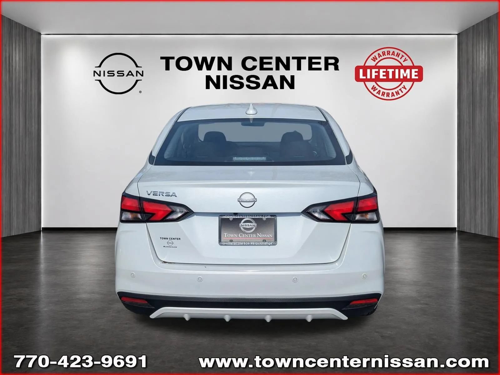 New 2025 Nissan Versa SV w/ Trunk Package FWD image 7