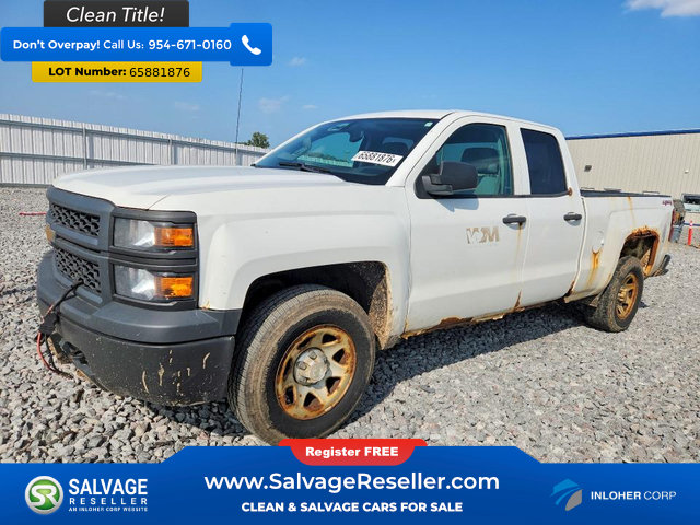 Used 2014 Chevrolet Silverado 1500 W/T w/ WT Convenience Package