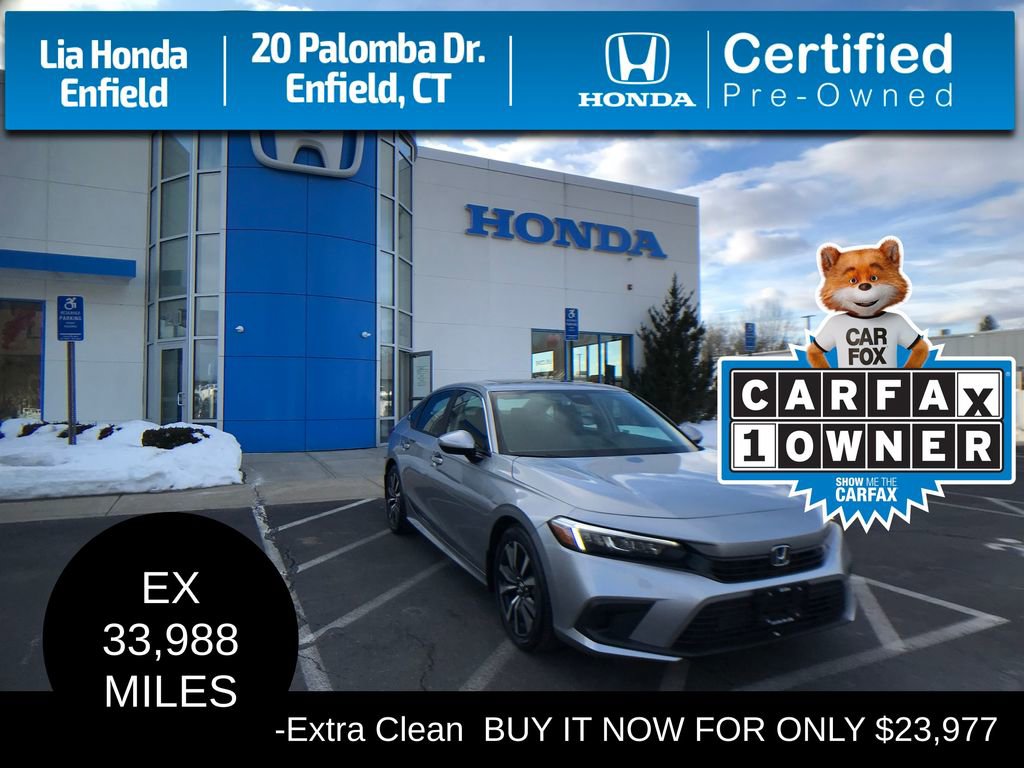 Certified 2023 Honda Civic EX