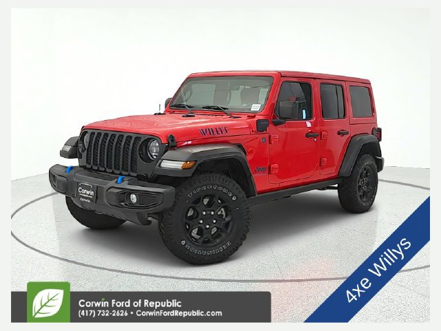 Used 2023 Jeep Wrangler Unlimited w/ Cold Weather Group AWD/4WD 360° Tour
