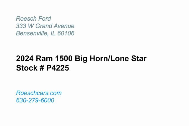 Used 2024 RAM 1500 Big Horn image 2