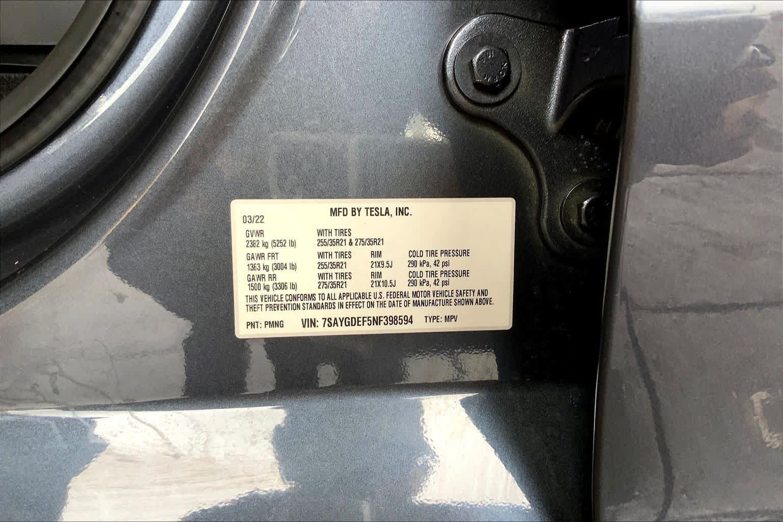 Used 2022 Tesla Model Y Performance AWD/4WD image 33