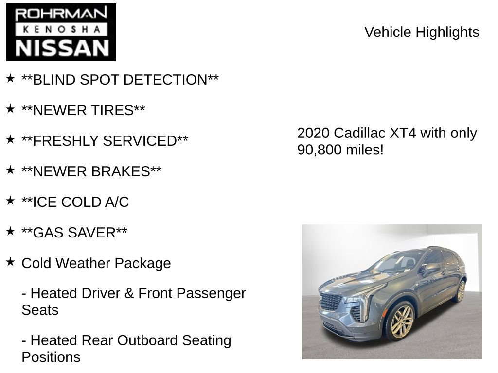 Used 2020 Cadillac XT4 Sport image 7