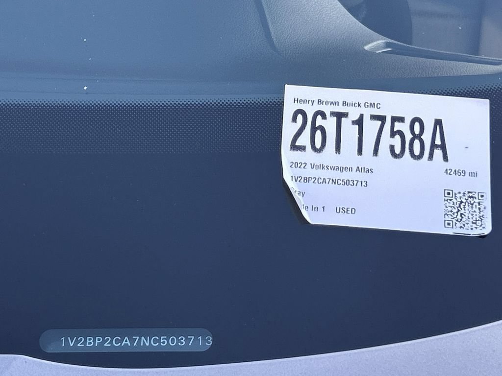 Used 2022 Volkswagen Atlas SEL AWD/4WD image 35