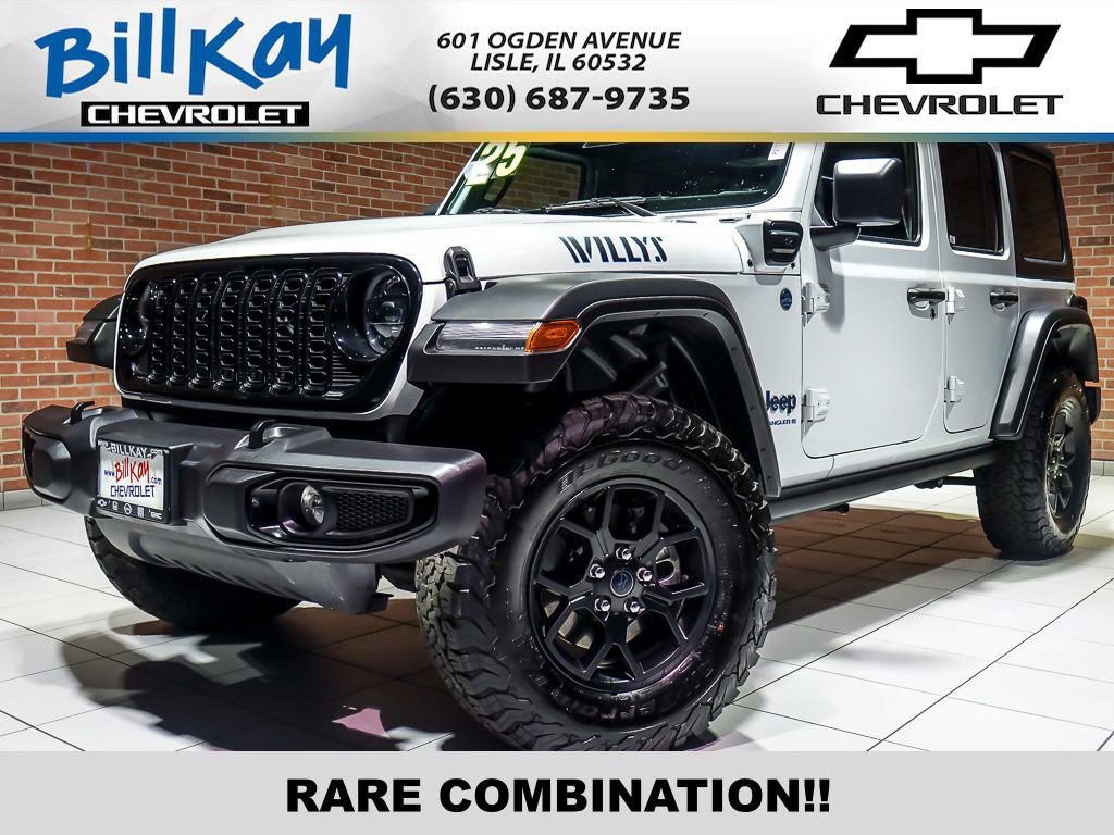 Used 2025 Jeep Wrangler Unlimited Sport S 4xe image 1