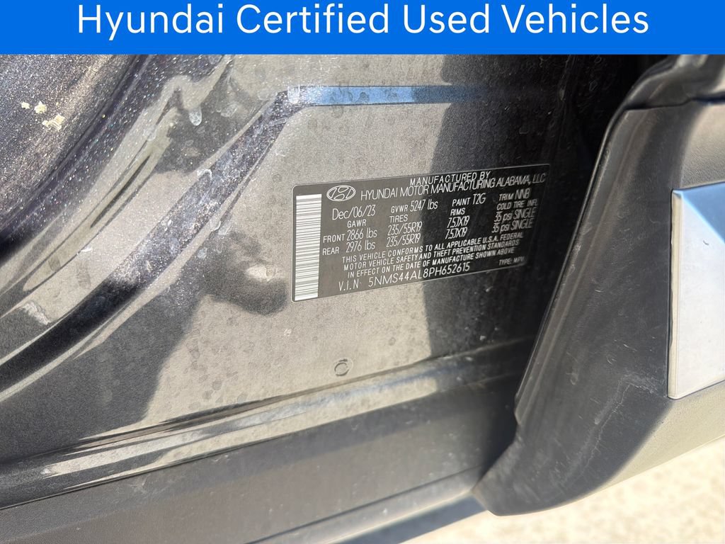Certified 2023 Hyundai Santa Fe Limited FWD image 37
