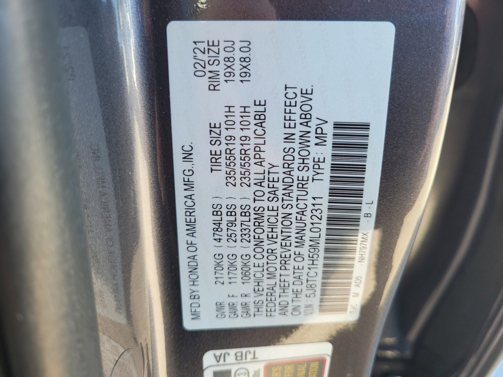 Used 2021 Acura RDX FWD w/ Technology Package image 19