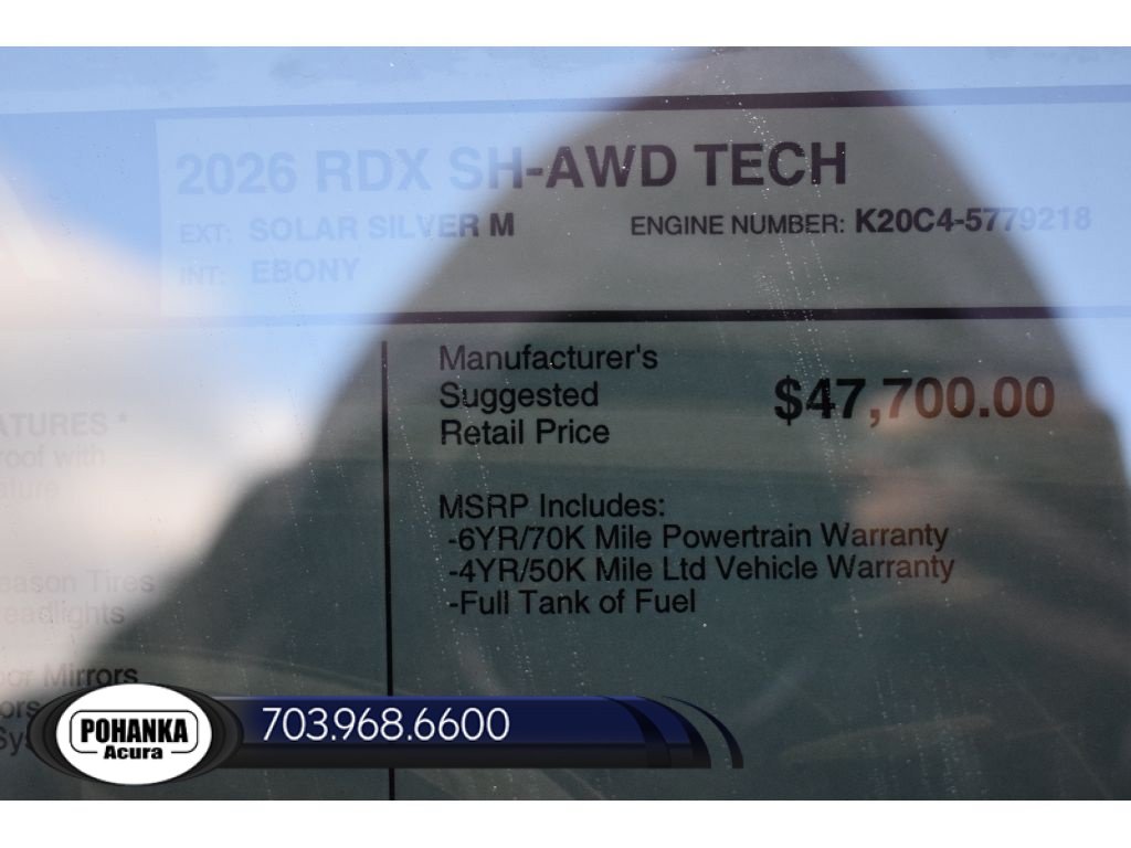 New 2026 Acura RDX SH-AWD w/ Technology Package image 41