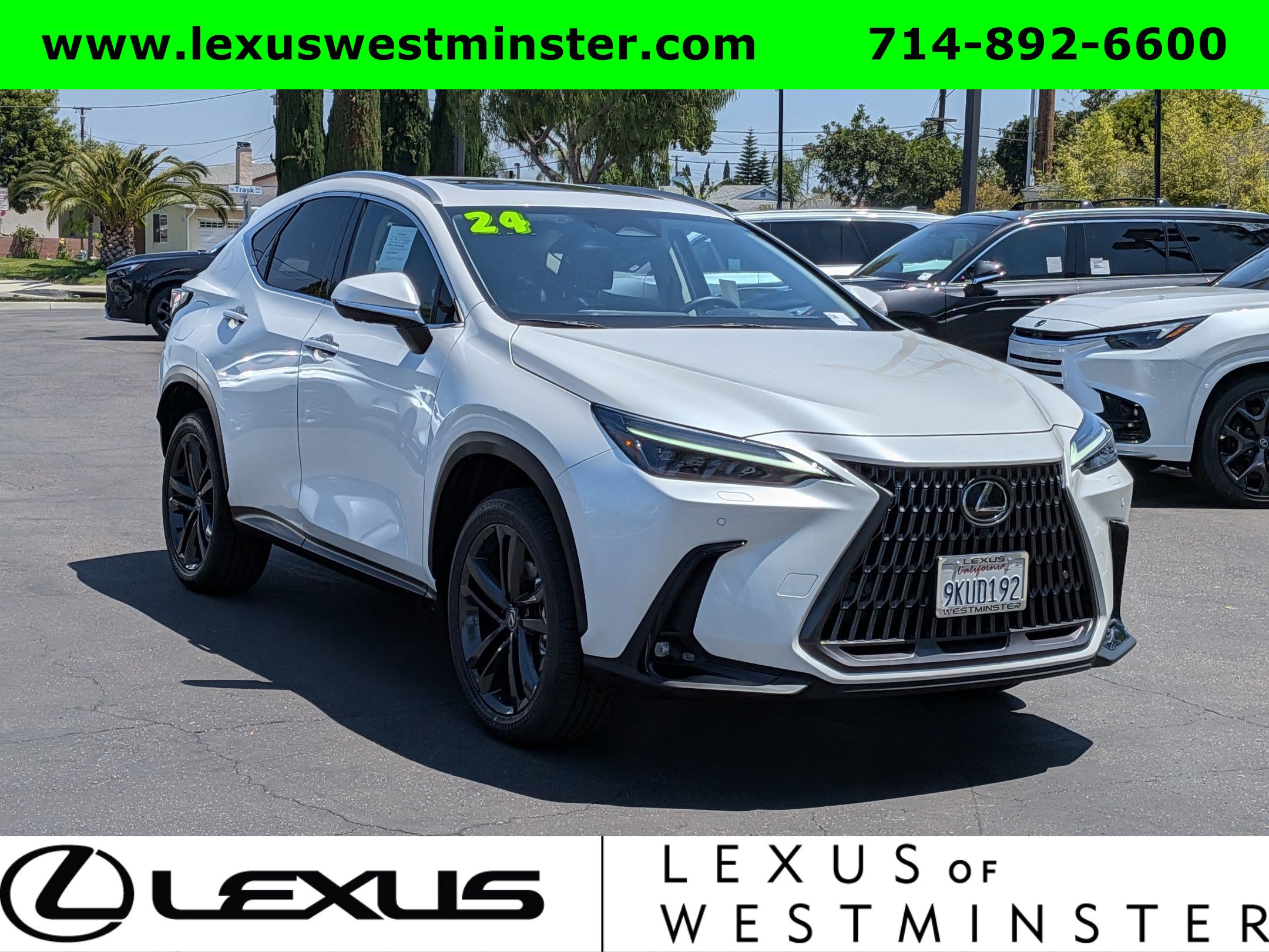 Certified 2024 Lexus NX 450h+ AWD w/ Vision Package image 3