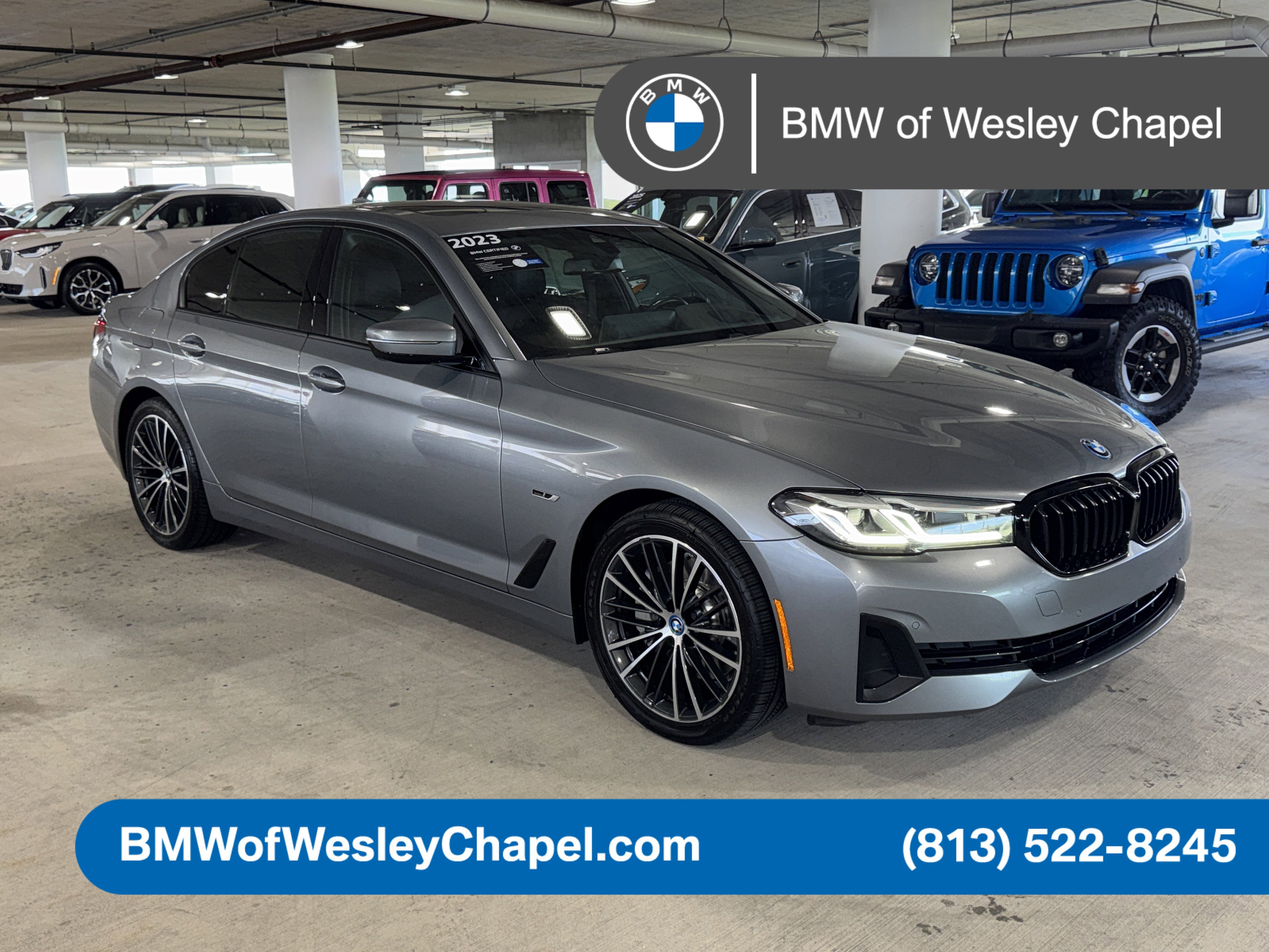 Used 2023 BMW 530e w/ Premium Package RWD image 1