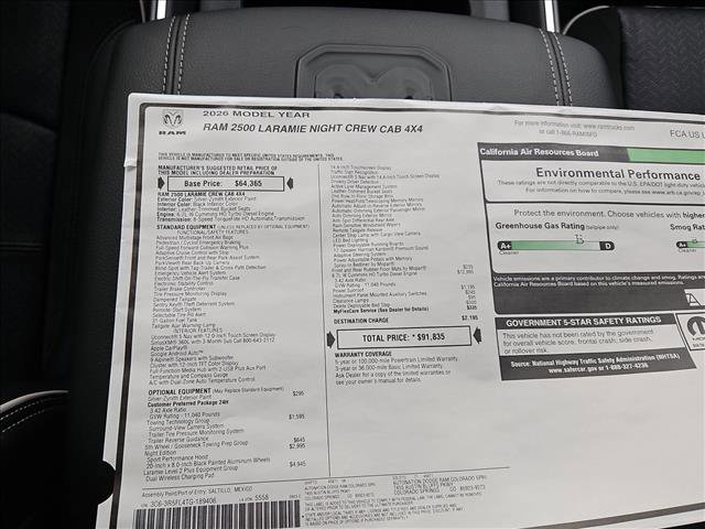 New 2026 RAM 2500 Laramie image 18