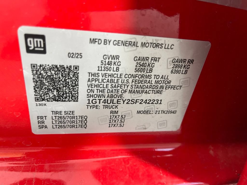 Certified 2025 GMC Sierra 2500 Pro w/ Convenience Package AWD/4WD image 34