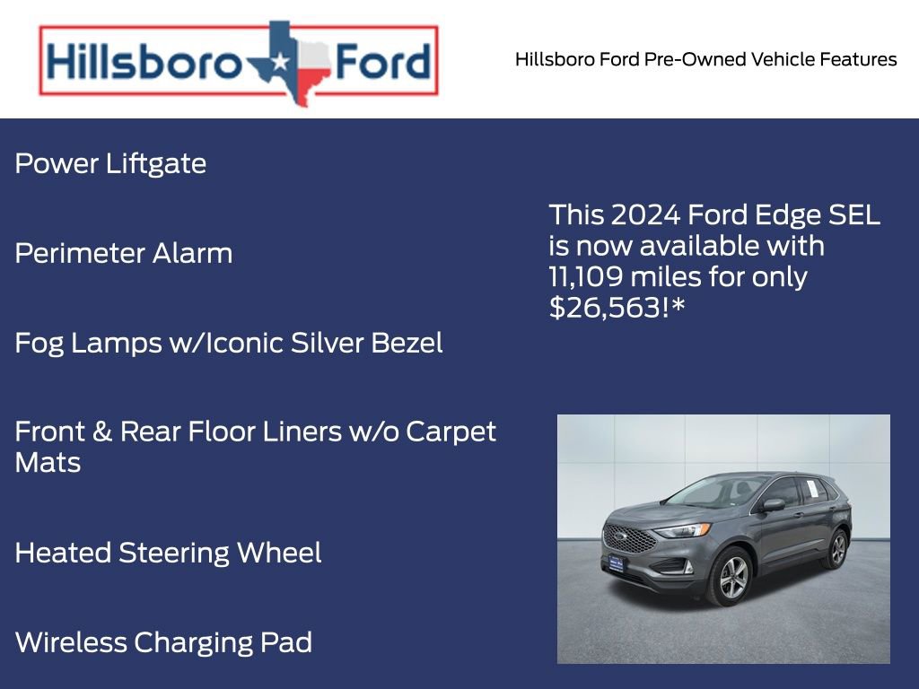Used 2024 Ford Edge SEL w/ Convenience Package image 9