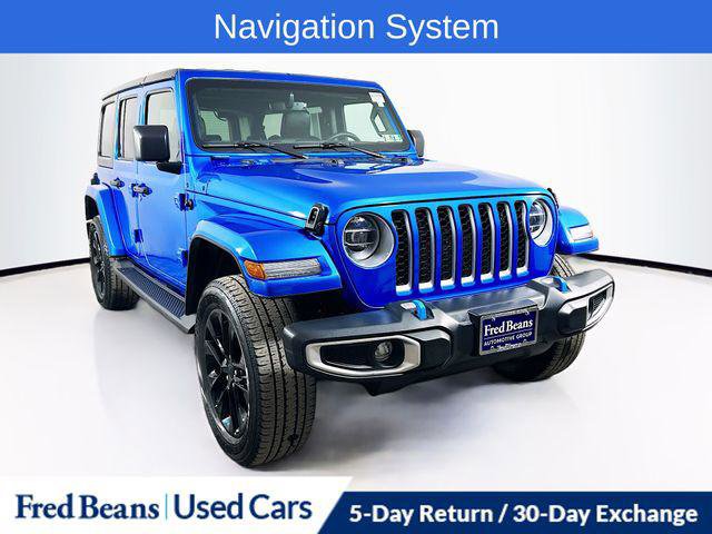 Certified 2022 Jeep Wrangler Unlimited Sahara AWD/4WD image 1